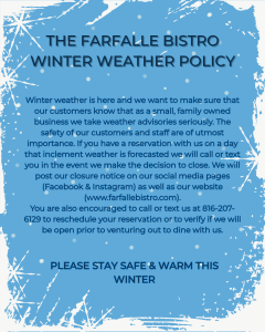 winter weather policy